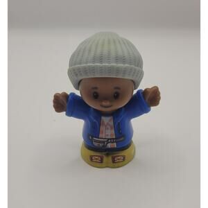 Fisher Price Little People African American Camping Winter Boy Dad Hat